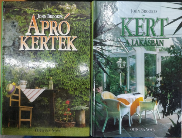 John Brookes - Apr kertek + Kert a laksban (2 ktet)
