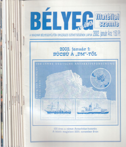 B�lyegvil�g 2002/1-12. (teljes �vfolyam, 11 db. lapsz�m)