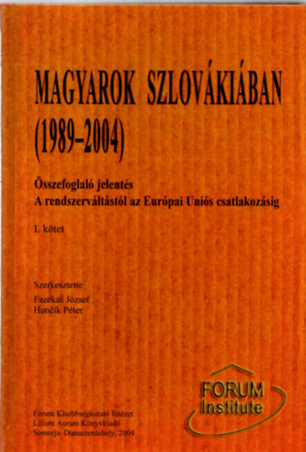 Magyarok Szlovkiban (1989-2004)