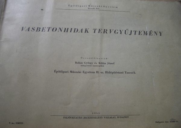 Vasbetonhidak tervgy�jtem�ny