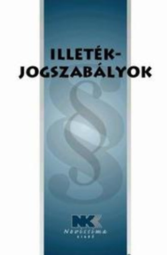 Illetkjogszablyok - 2013-01-01