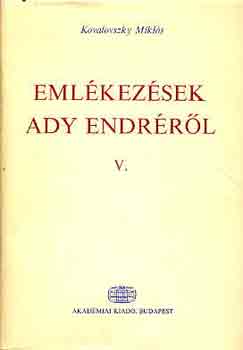 Emlkezsek Ady Endrrl V.