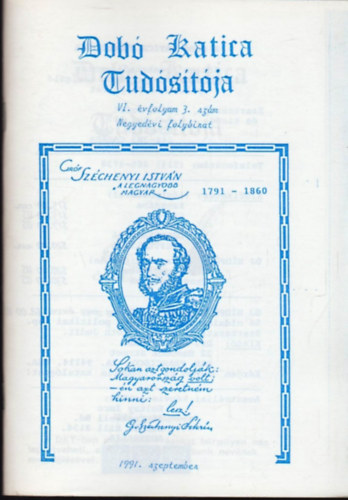 Dob� Katica Tud�s�t�ja 1991. Szeptember