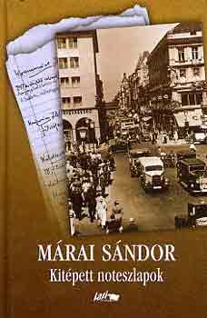 M�rai S�ndor - Kit�pett noteszlapok