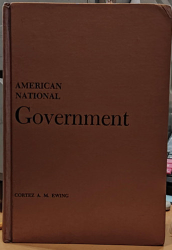 American National Government (amerikai nemzeti kormny)