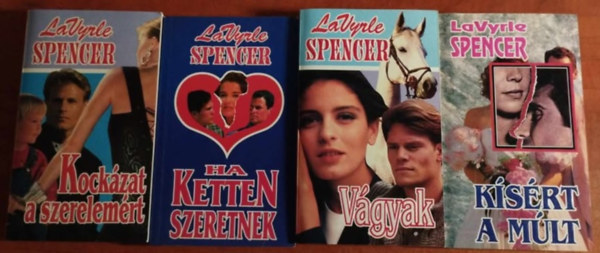 4db LaVyrle regny: Vgyak + Ha ketten szeretnek + Kockzat a szerelemrt+Ksrt a mlt