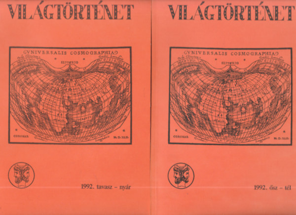 Vilgtrtnet 1992/tavasz-tl - teljes vfolyam 2 ktetben