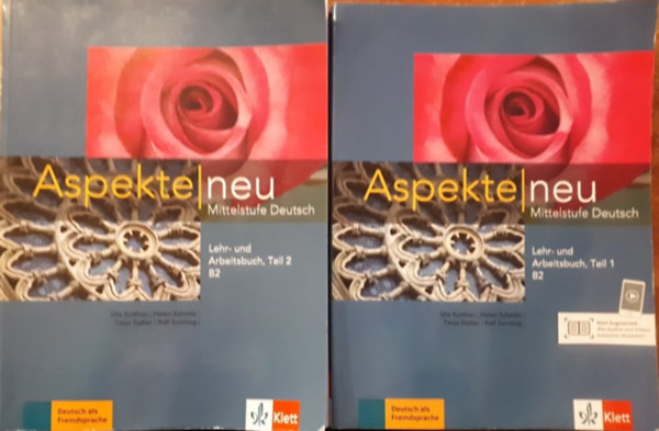 Aspekte neu. Lehr- und Arbeitsbuch mit Audio-CD B2 Teil 1-2 - Mittelstufe Deutsch