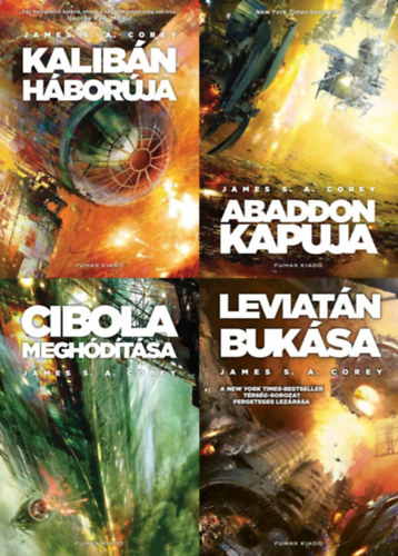 T�rs�g sorozat: Kalib�n h�bor�ja + Abaddon kapuja + Cibola megh�d�t�sa + Leviat�n buk�sa ( 2., 3., 4., 9 r�sz)