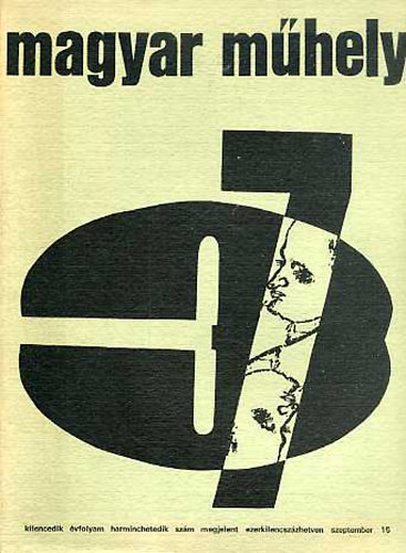 Magyar Mhely 1970 szeptember (9. vf. 37. szm)