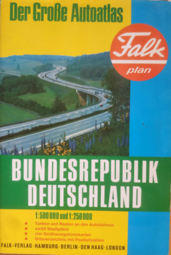 Der Grosse Autoatlas - Bundesrepublik Deutschland 1:500.000 und 1:250.000