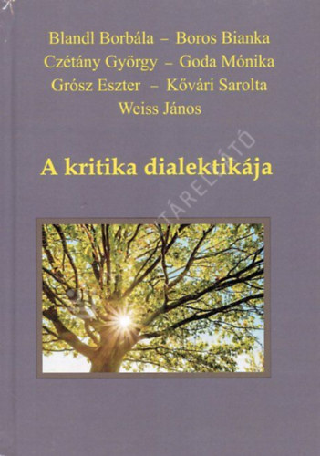 A kritika dialektik�ja