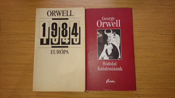 2 db Orwell knyv: 1984 + Hdolat Katalninak