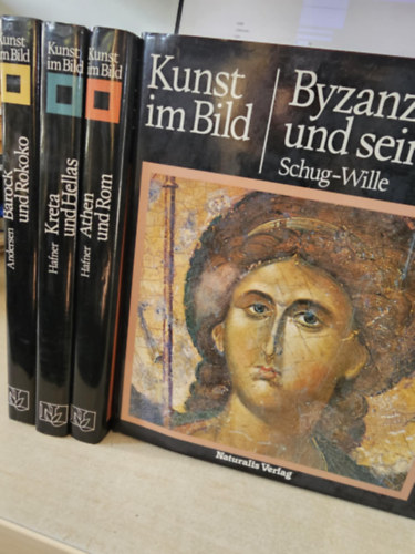 Kunst im Bild 4db: Barock und Rokoko+ Kreta und Hellas+ Athen und Rom+ Byzanz un seine Welt (Barokk és rokokó Kréta és Hellász Athén és Róma Bizánc és világa) német nyelven