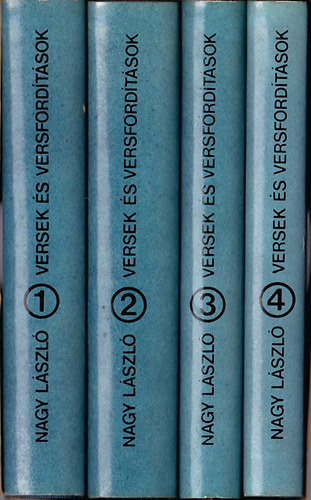Nagy L�szl� versek �s versford�t�sok I-IV.