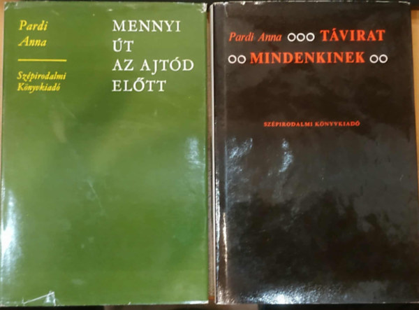 2 db Pardi Anna: Mennyi t az ajtd eltt + Tvirat mindenkinek