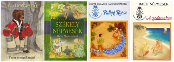 Szkely npmesk + A medvefi - Finnugor npek mesi + A csodamalom - Balti npmesk + Pallag Rzsa - Krpt-ukrajnai magyar npmesk   (4 m)