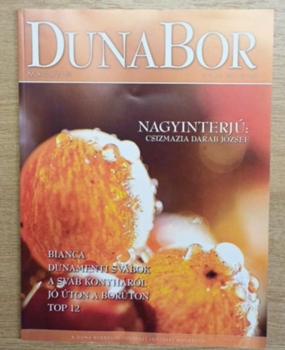Bnyai Gbor Botond  (szerk.) - Duna Bor magazin 5. szm 2012. jnius