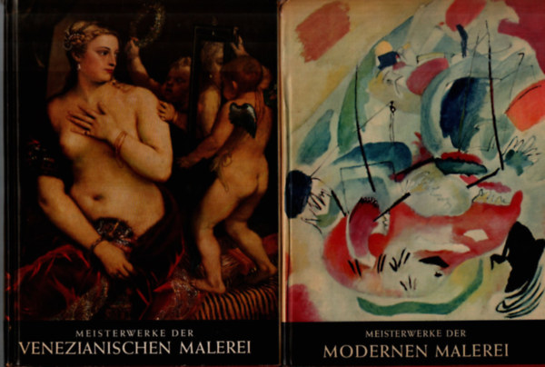 3 db Meisterwerke der: Modernen Malerei, Florentinischen Malerei, Venezianischen Malerei.