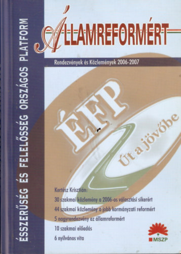 �llamreform�rt - Rendezv�nyek �s K�zlem�nyek 2006-2007