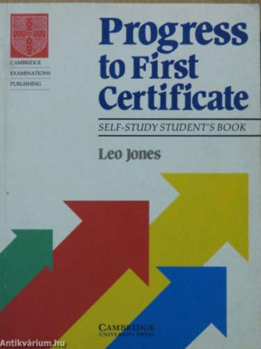 Progress to First Certificate: Self-Study Student's Book SB