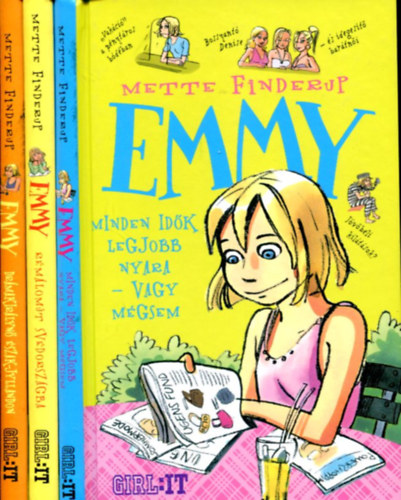 3 db EMMY k�tet: Dr�makir�lyn� �szak-Jyllandon - Minden id�k legjobb nyara - vagy m�gsem - R�m�lom�t Sv�dorsz�gba