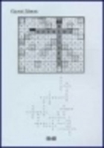 Garai J�nos - Szegedi rejtv�ny