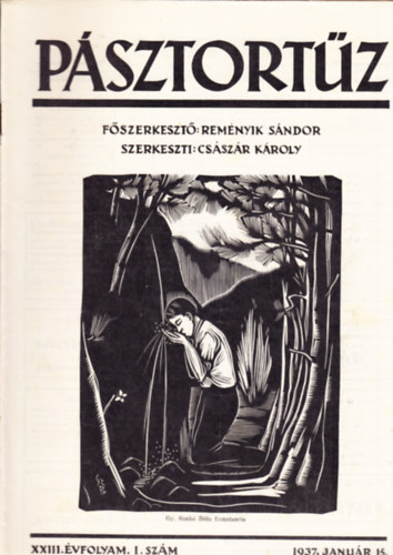 Remnyik Sndor  (fszerk.) - Psztortz XXIII. vf. 1. szm (1937. janur 15.)