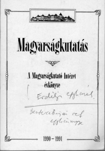 Magyarsgkutats 1990-1991