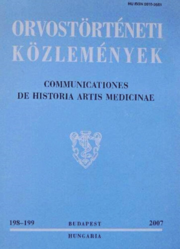 Orvostrtneti kzlemnyek 198-199, 2007