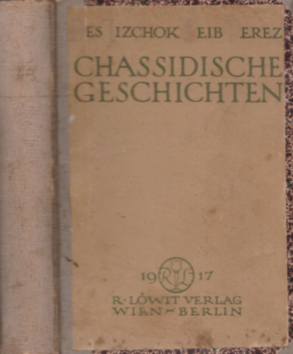 Chassidische Geschichten - Aus dem Jdischen von Alexander Eliasberg