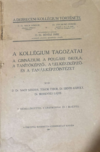 A kollgium tagozatai (I. ktet, III. rsz)