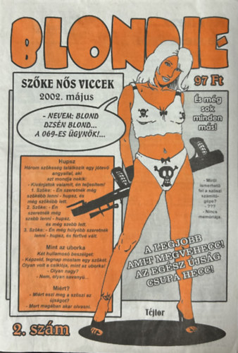Blondie 2. - sz�ke n�s viccsek - 2002. m�jus