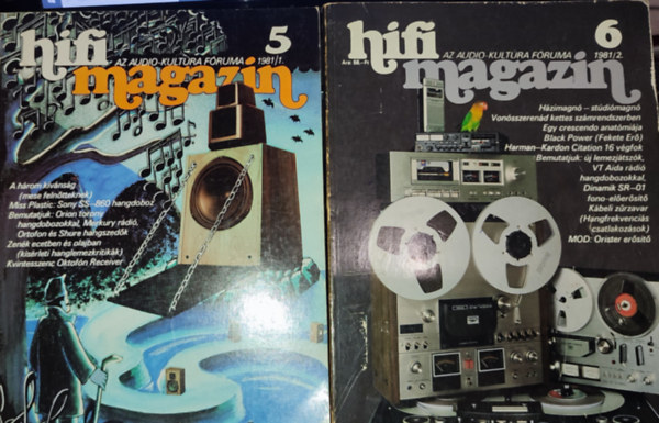 db Hifi Magazin - Darvas Lszl (szerk.) - Hifi Magazin 1981/1.; Hifi Magazin 1981/2.
