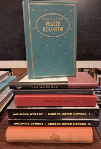 6 db-os magyar szpirodalmi KNYVMENT AJNLAT: Csak nhny v+ Vendgknyv+ Fekete kolostor+ A trkver+ Szerelem, hzassg+ Eurpa hts udvara I-II.