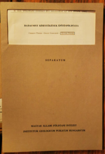 Badacsony krnyknek ptsfldtana