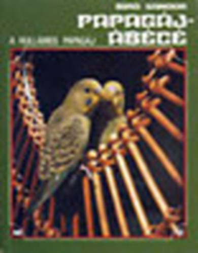 Papagj-bc  (Fekete-fehr brkkal s sznes fotkkal illusztrlva.)