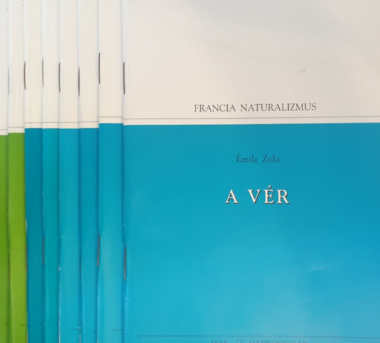 8 ktet a Populart sorozatbl - Francia irodalom: 40. Ember s polgr; 41. Az apca; 62. Klti elmlkedsek; 63. Rettenetes vek; 70. Vanina Vanini; 71. A vrs vendgfogad; 73. Hrom mese; 75. A vr