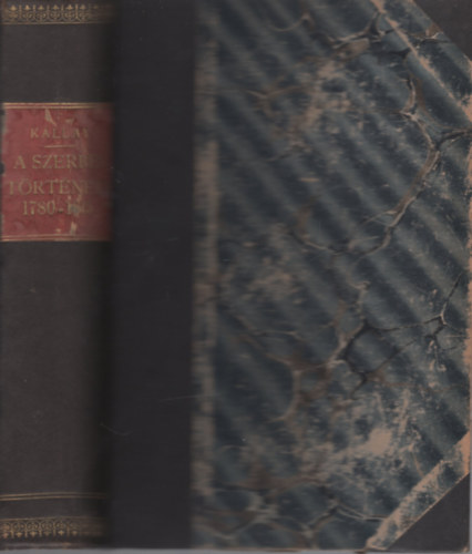 A szerbek trtnete 1780-1815 I. (unicus!)