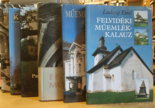 6 db ptszeti memlkek + Felvidki memlkkalauz + Pusztul memlkeink nyomban + Krptalja memlkei + Memlkvdelem festssel + Magyar memlkek