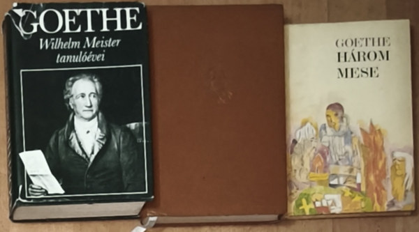 3db Goethe m� - Faust, Wilhelm Meister tanul��vei, H�rom mese