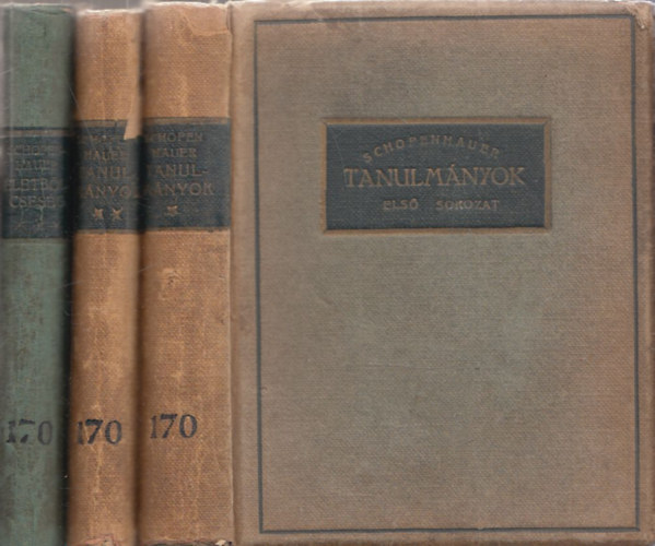 Tanulmnyok I-III.
