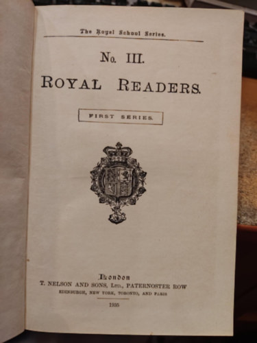 Royal Readers No. III. (illustrated)