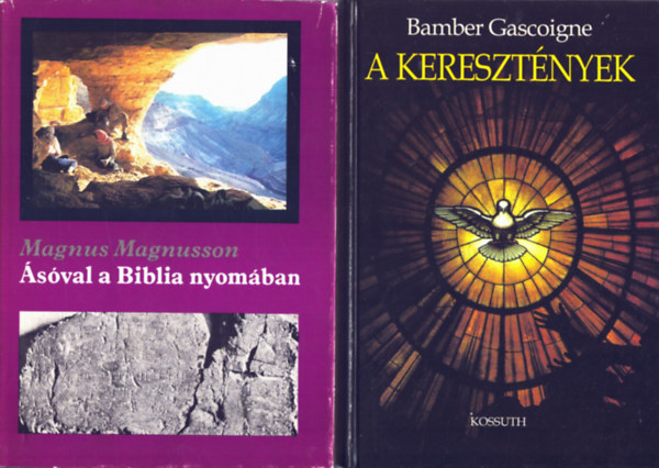 2 db valls: A keresztnyek+ sval a Biblia nyomban