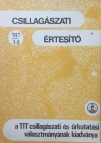 Abonyi-Pal-Tihanyi - Modern kozmolgia (Csillagszati rtest 1987/1-2. szm)