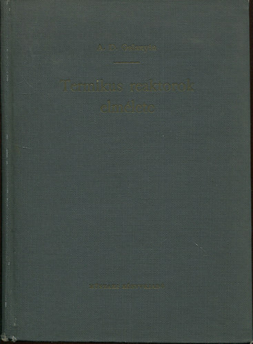 Termikus reaktorok elm�lete