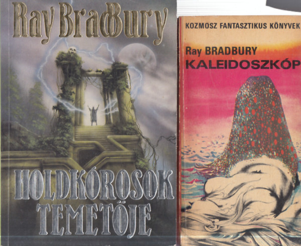 2 db. Ray Bradbury m�: Kaleidoszk�p + Holdk�rosok temet�je