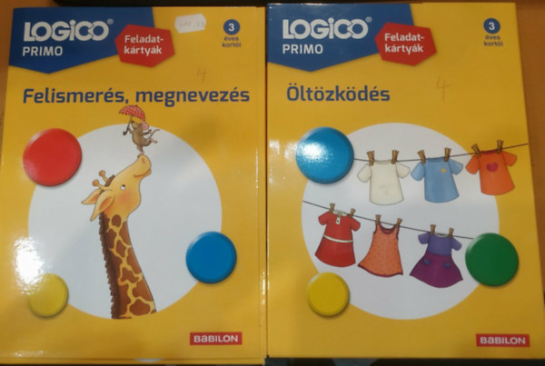 2 db Logico primo: Felismer�s, megnevez�s + �lt�zk�d�s