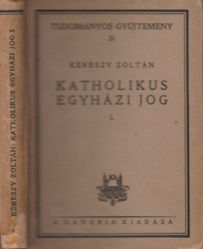 Katholikus egyhzi jog I.