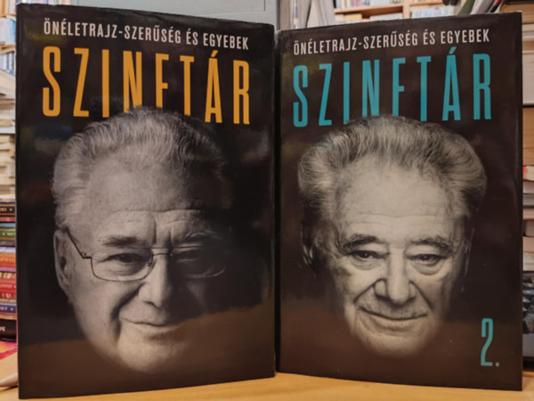 Szinetr Mikls - 2 db Szinetr 1-2.: nletrajz-szersg s egyebek
